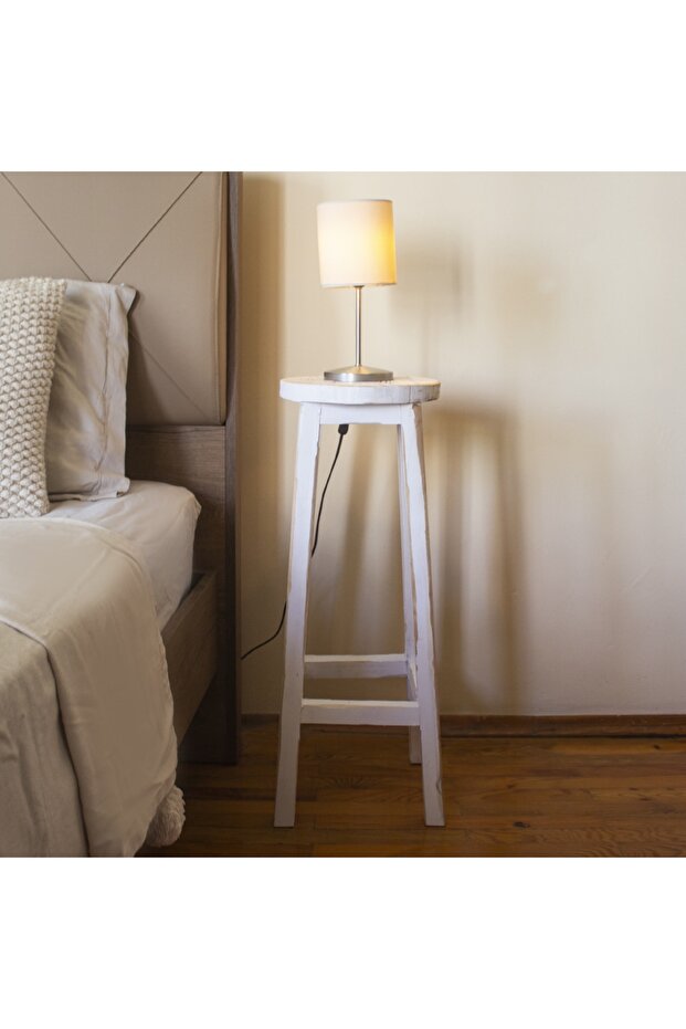 Bar Taburesi Beyaz Eskitme - 3