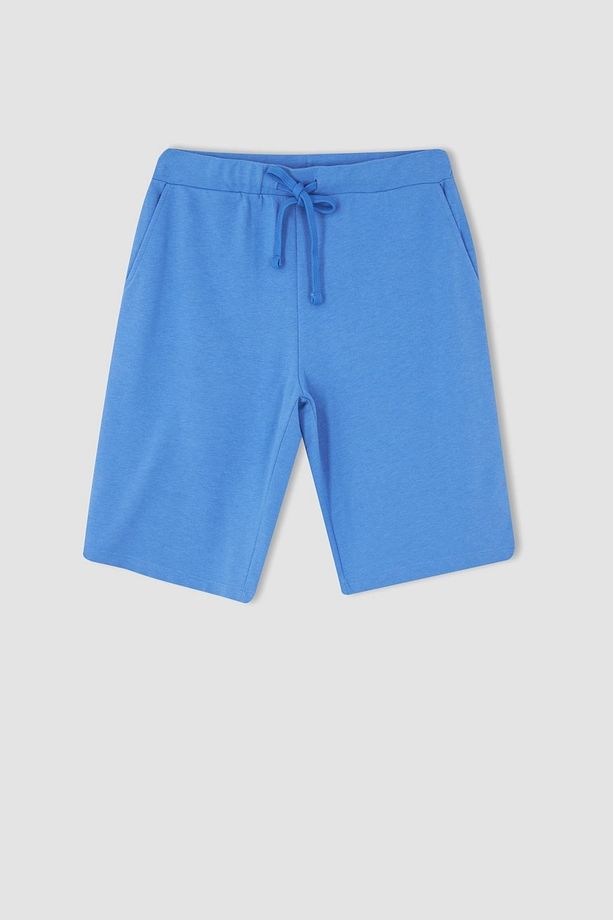 Regular Fit Pamuklu Bermuda - 5