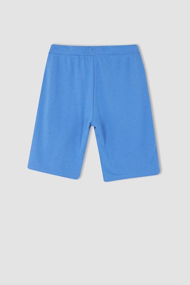 Regular Fit Pamuklu Bermuda - 7