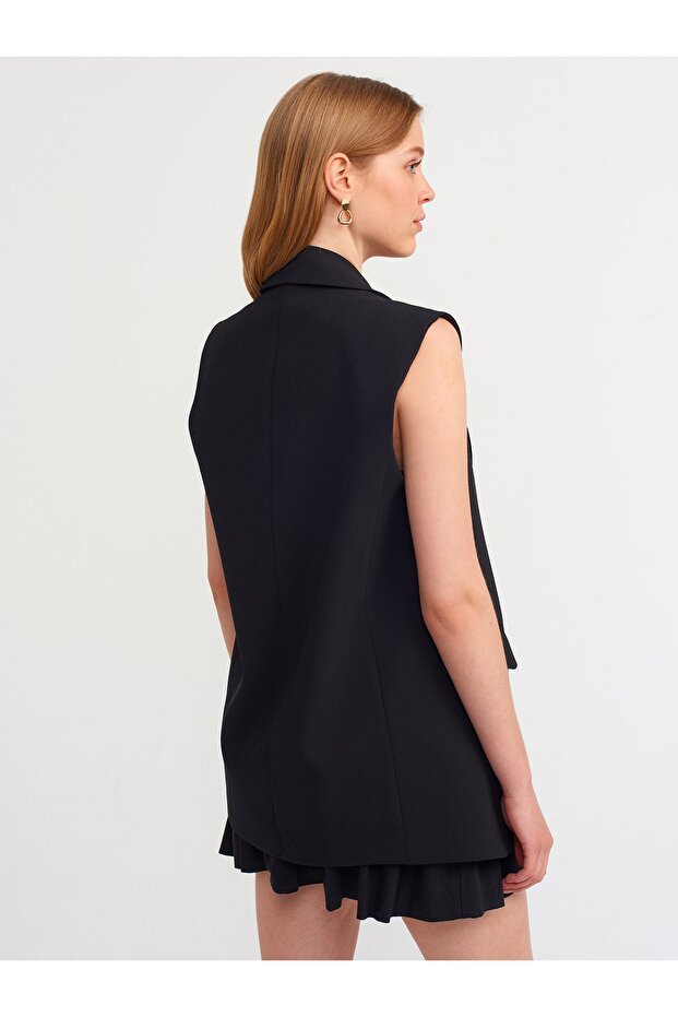 60313 Blazer Vest-black - 4