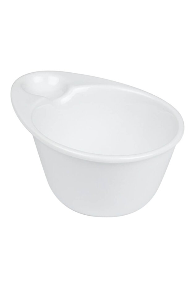 Tish White Porcelain Snack Bowl Snack Dessert Snack Fruit Plate