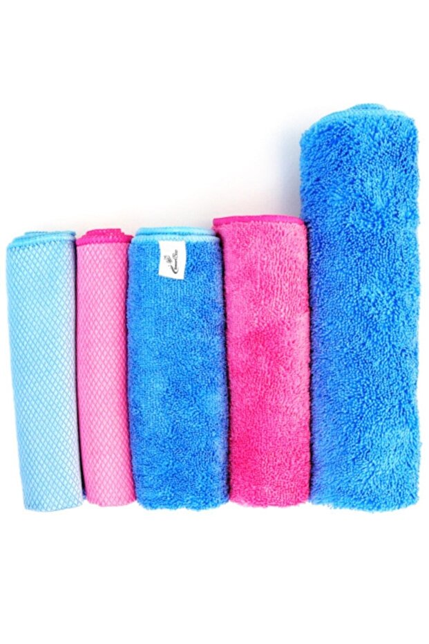 باقة تنظيف المنزل الفاخرة المصنوعة من الألياف الدقيقة - 4