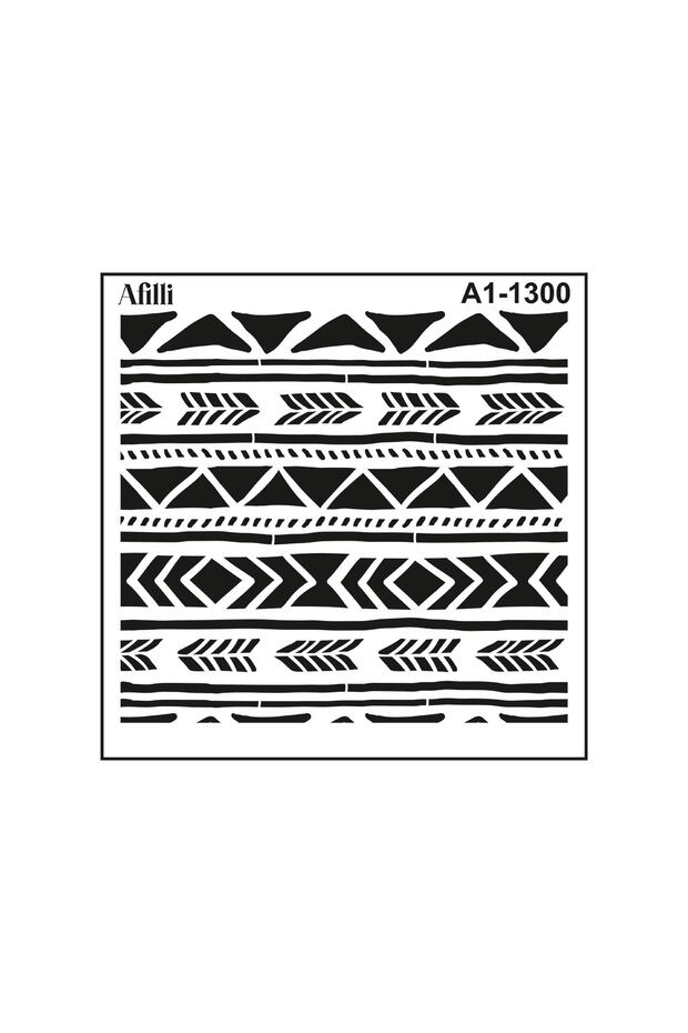 Afilli Stencıl A1-1300 Bohem - 1