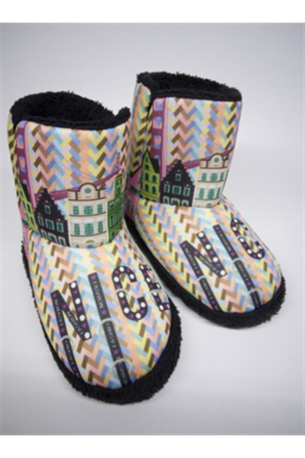 Nıce Baskılı Panduf - 2