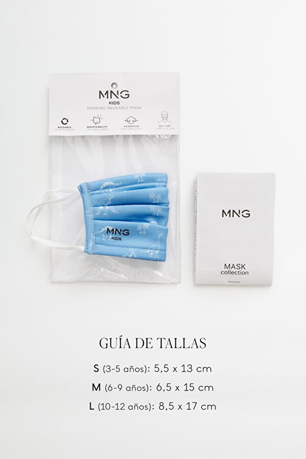 Erkek Çocuk Mavi Maske 77040179 - 6