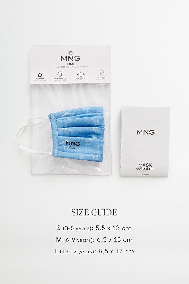 Erkek Çocuk Mavi Maske 77040179 - 7