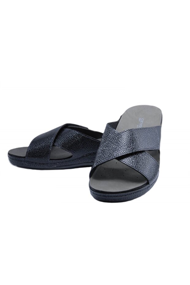 , 9961-6, Anatomik, Kadın Terlik, Siyah - 4