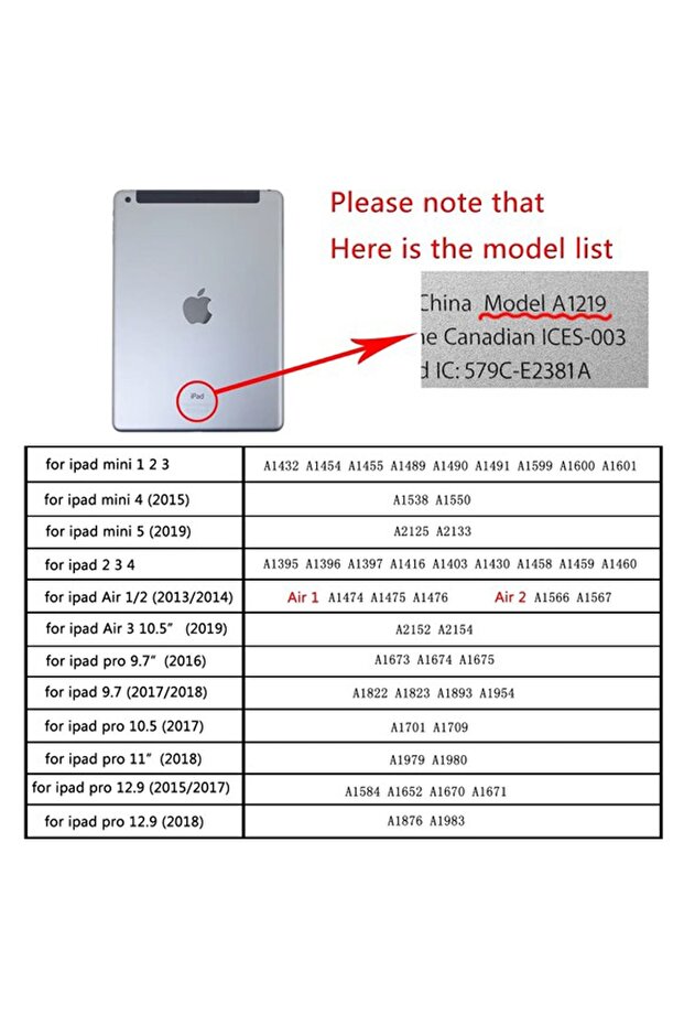 Apple Ipad Air 2 360 Uyku Modlu Derece Dönebilen (A1566-a1667) Tablet Kılıfı - 2