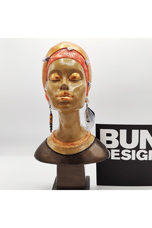 Afrikalı Kadın Biblo - 4