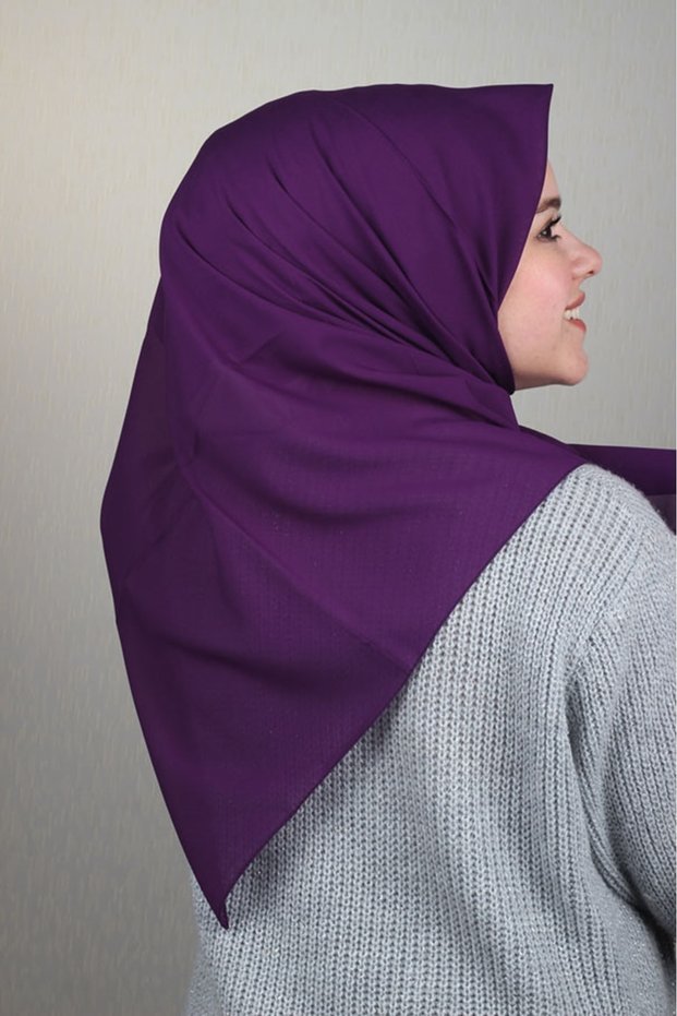 Women's Solid Color Chiffon Scarf - Pattern-01