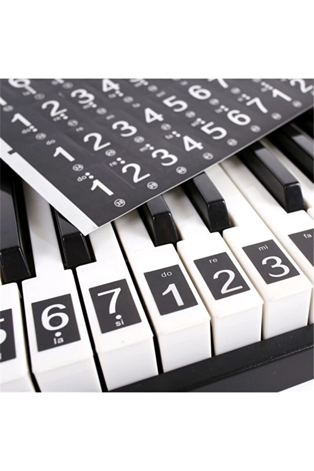 Org Ve Piyano Nota Stıckerı - 2
