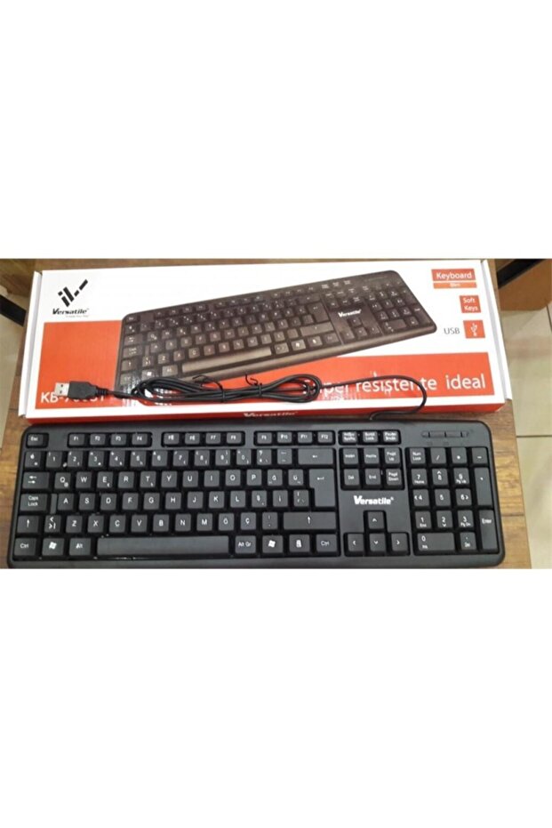 Kb-700st Usb Klavye Standart Klavye Slim Ergonomik - 1