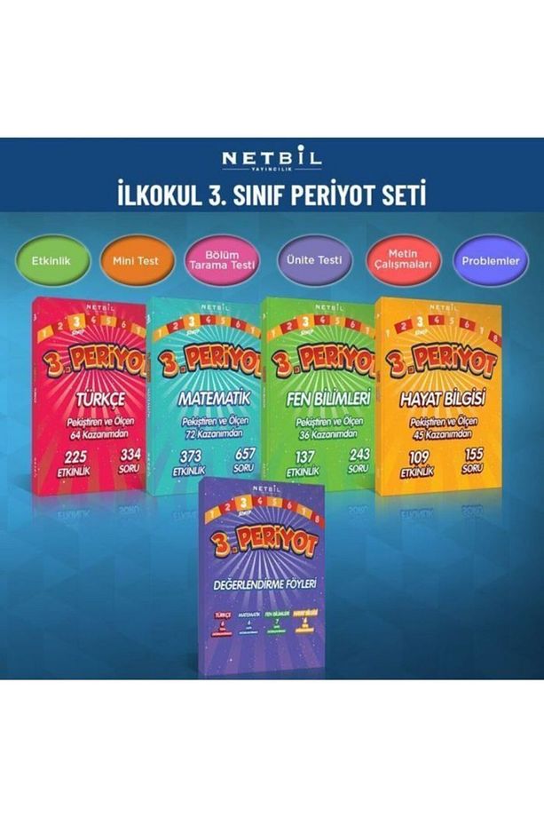 Bilfen Netbil 3.sınıf Periyot Eğitim Seti - 1