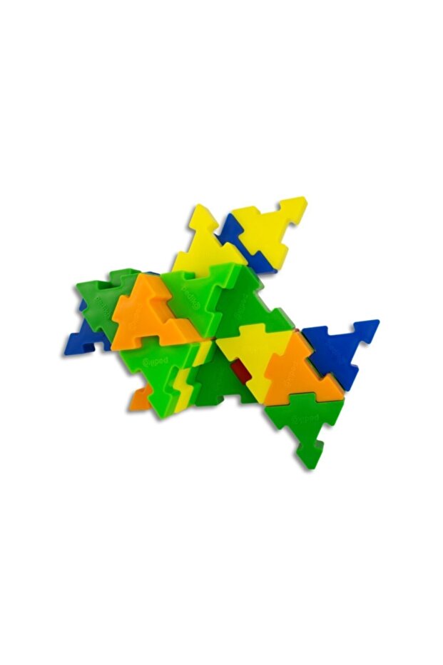 Çam Yapı Seti Yapı Oyuncak 64 Parça - 2