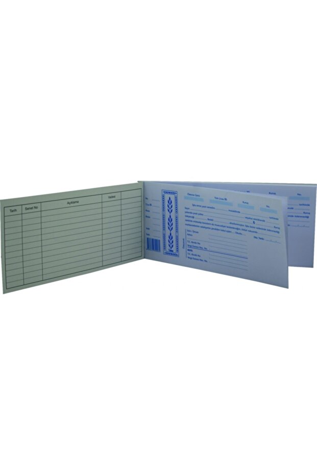 Çek Tipi Senet 50 Yp - 1