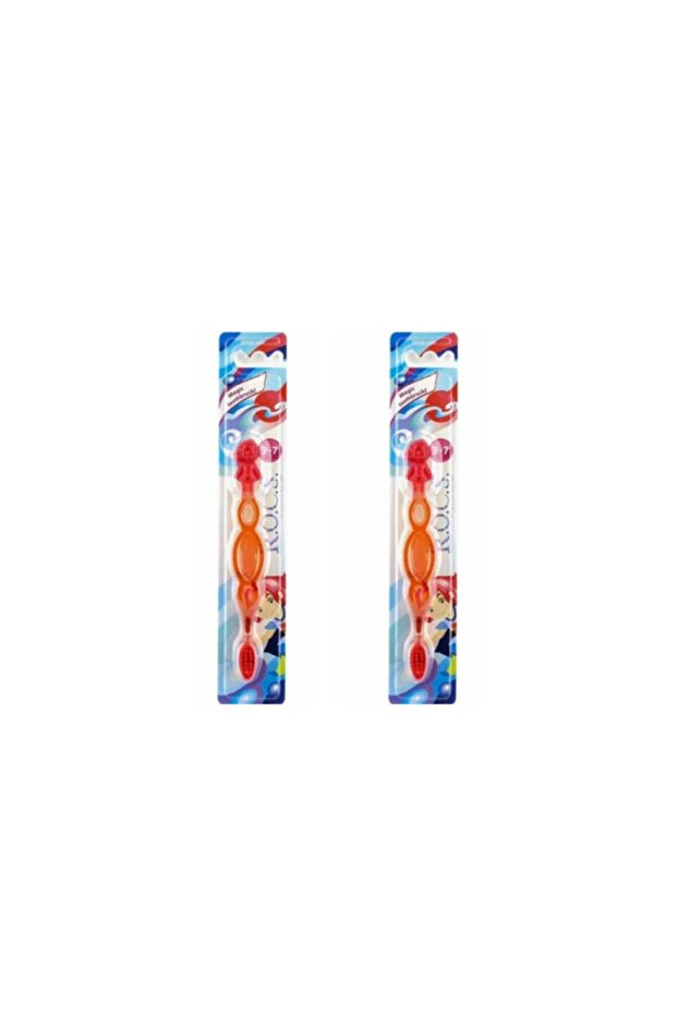 3-7 Years Old Children's Toothbrush Set of 2