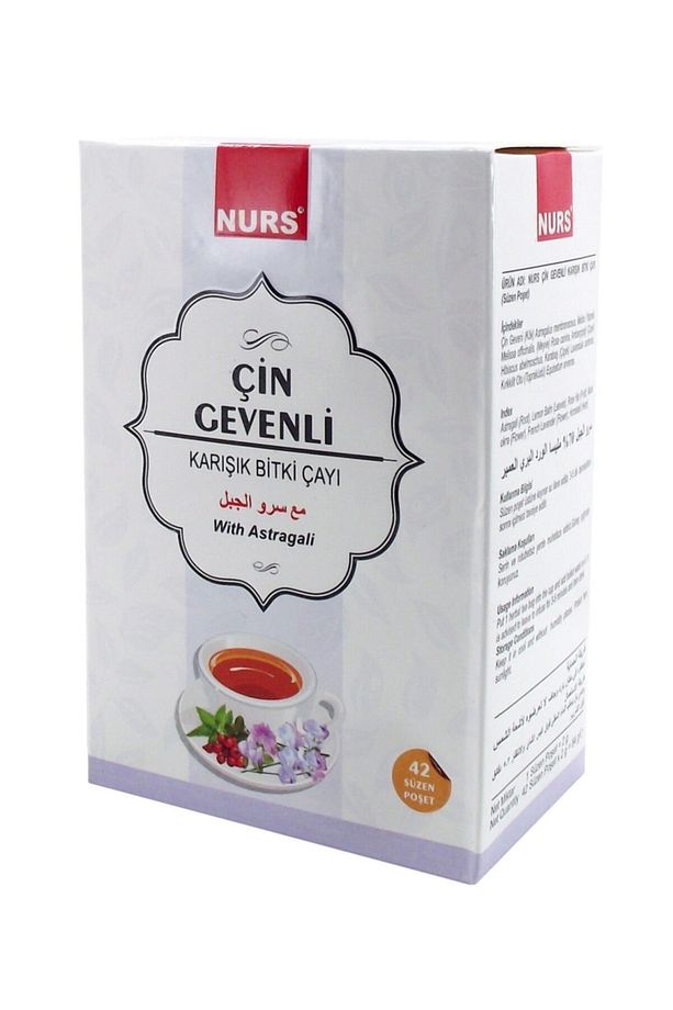 Çin Gevenli Çay 42 Li Karışık Bitkisel Süzen Poşet - 1