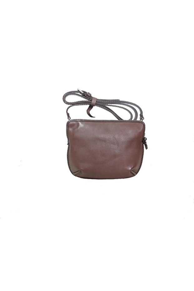 Handmade Deri Postacı Çanta (Dudu) - 2