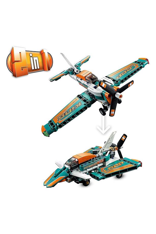 Technic Yarış Uçağı 42117 - Çocuklar Için Oyuncak Uçak Yapım Seti (154 Parça) - 3