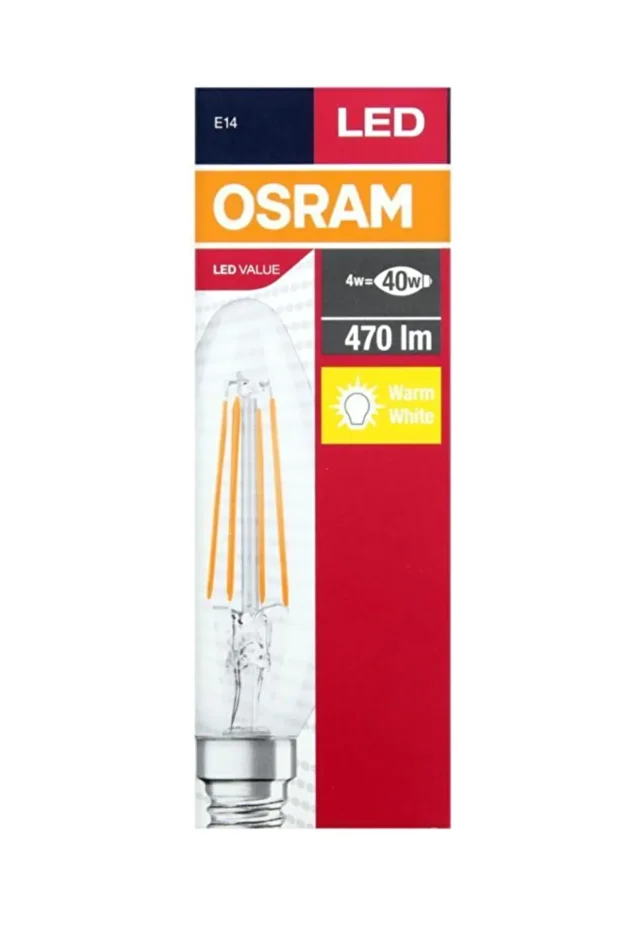Value 4w(40w) Rustik Led Mum Ampul E14 - 1