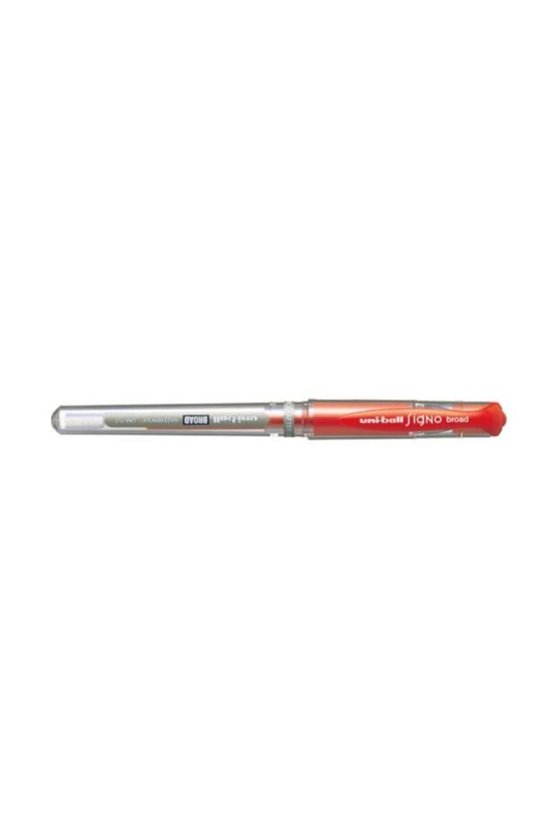 Um-153 Roller Pen Signo Broad Gel Ball Nib Invitation Pen 1.0 Mm Red (12 Pieces Box)