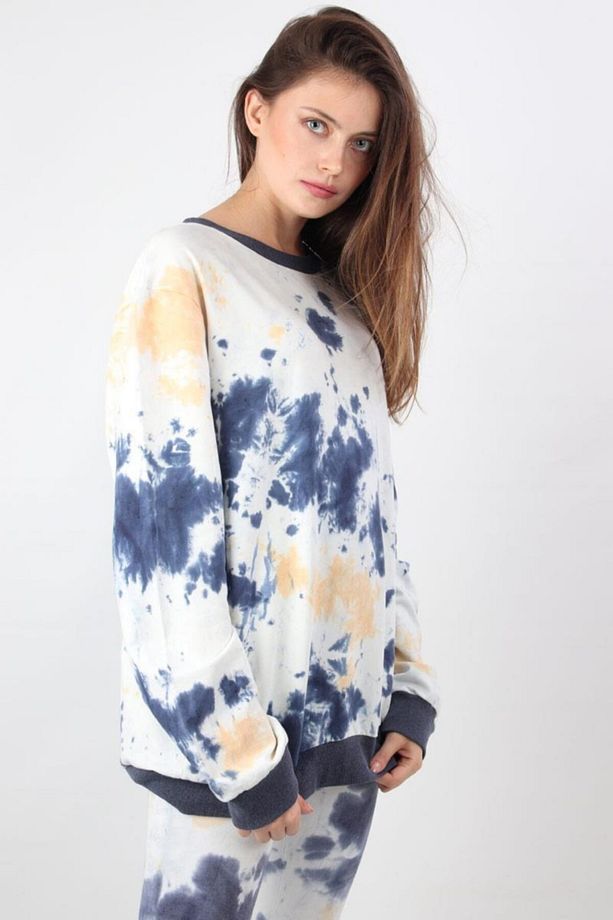 Batik Desen Sweatshırt (UN-230202) - 3