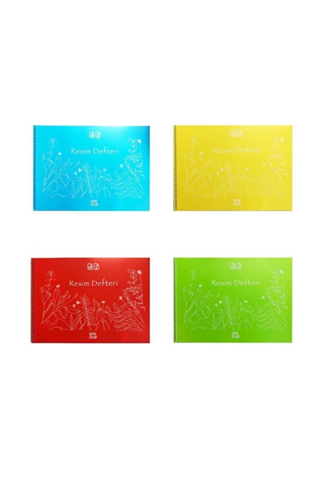 دفتر صور حلزوني صديق للبيئة 25x35 25 Yp4 قطع