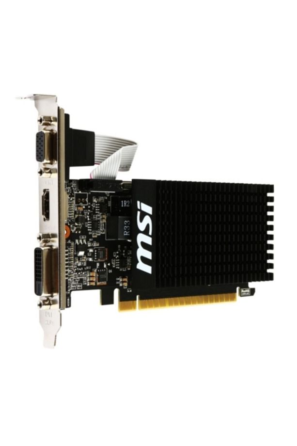 Nvıdıa Gt710 2gb Ddr3 64bit Vga/dvı-d/hdmı 16x Dx12 Gt 710 2gd3h Lp - 3