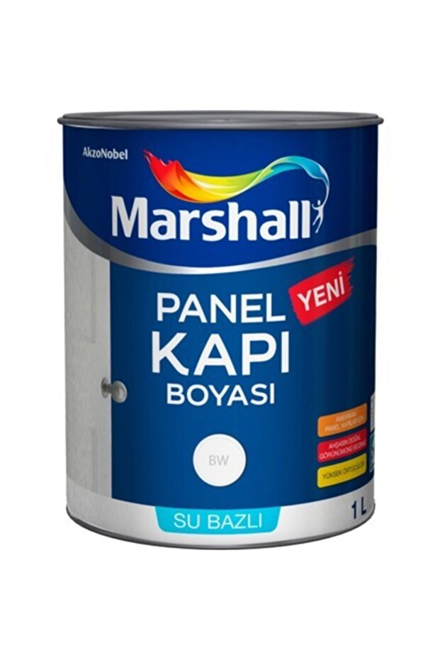 Su Bazlı Panel Kapı Boyası 1 Lt Romantik Dantel - 1