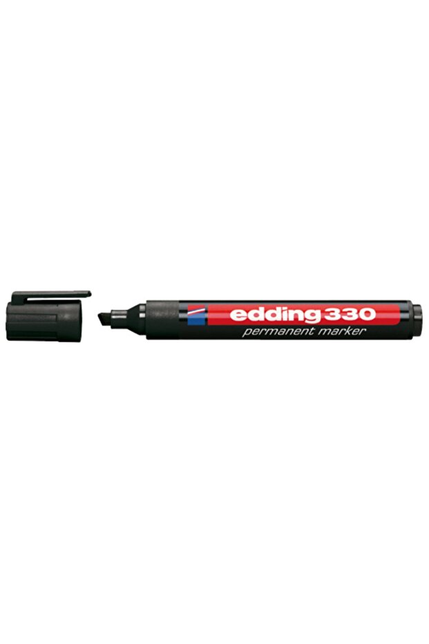 قلم ماركر دائم أسود E-330 10 قطع Ed33001 (عبوة واحدة تحتوي على 10 قطع)