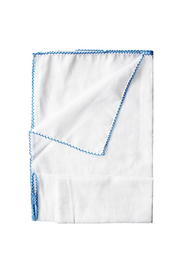 Mavi Biyeli Yüz Örtüsü - 1