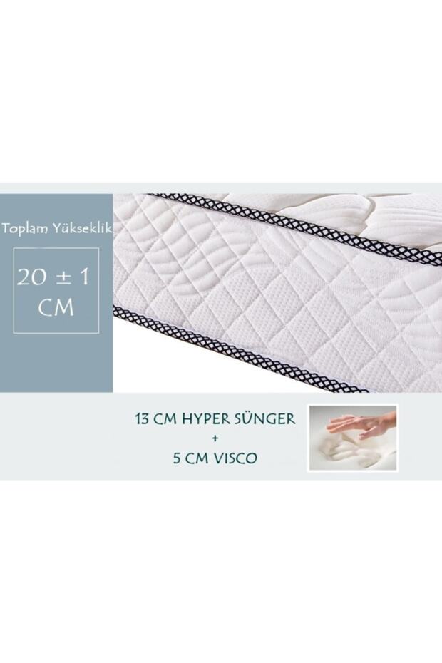 160x190 Balanced Cotton Ortopedik Visco Yatak - 4