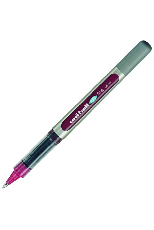 Ub-157 Roller Pen Eye Fine Ball Nib 0.7 Mm Wine Red Claret Red (12 Pieces Box)