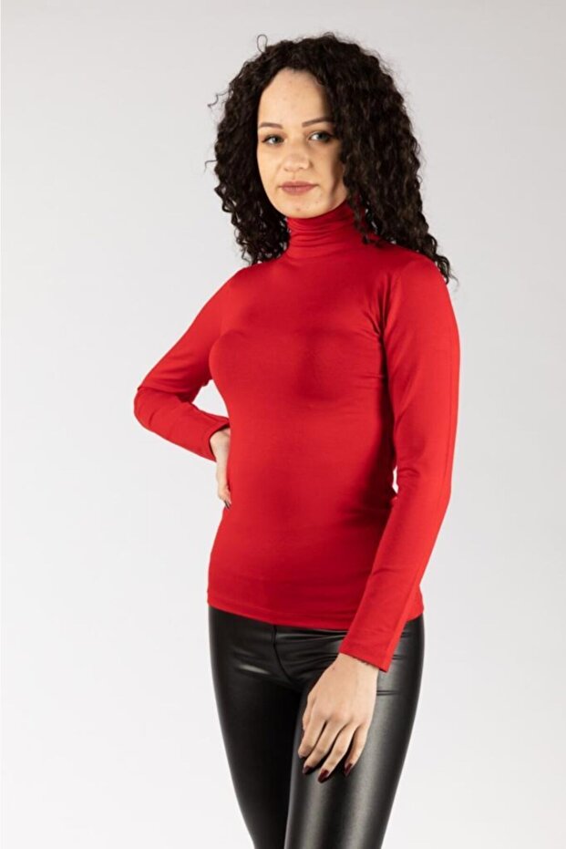 Kadın Boğazlı Penye Badi - 5