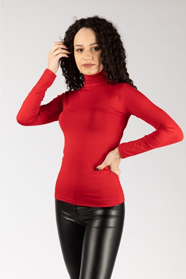 Kadın Boğazlı Penye Badi - 1