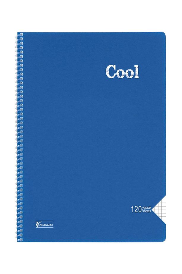Cool A4 120 Yaprak Kareli Pp Kapak Spiralli Defter (321652-99) - 5