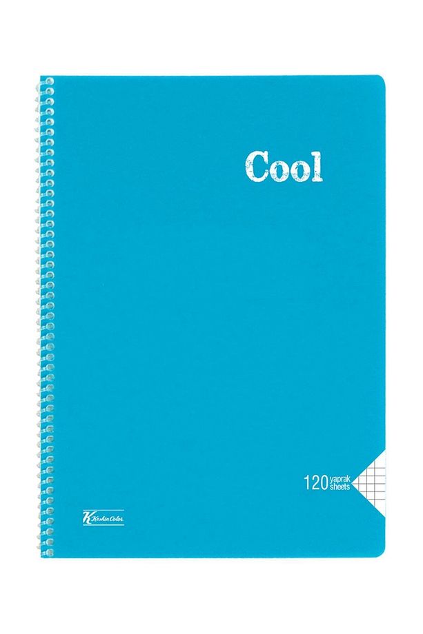 Cool A4 120 Yaprak Kareli Pp Kapak Spiralli Defter (321652-99) - 7