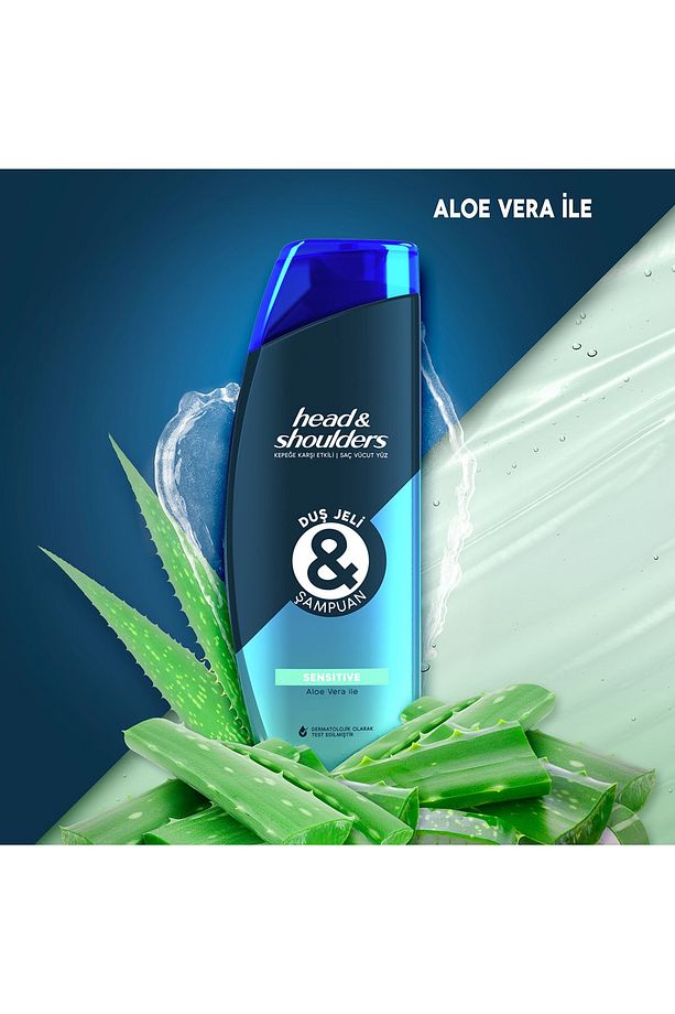 Duş Jeli Ve Şampuan Sensitive 360 ml X 3 Adet - 3