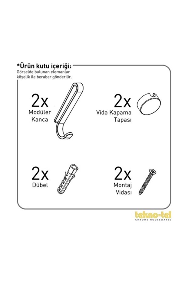 3 Katlı Kancalı Banyo Rafı - Siyah - 4