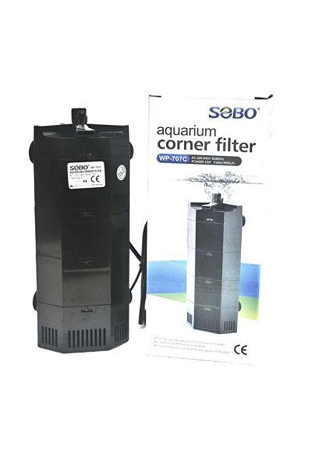 Wp-808c Akvaryum Köşe Iç Filtre 800 L/s 15 W - 2