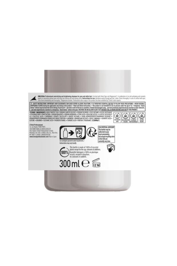 Serie Expert Silver Anti Orange And Yellow Shampoo 300 ml - 3