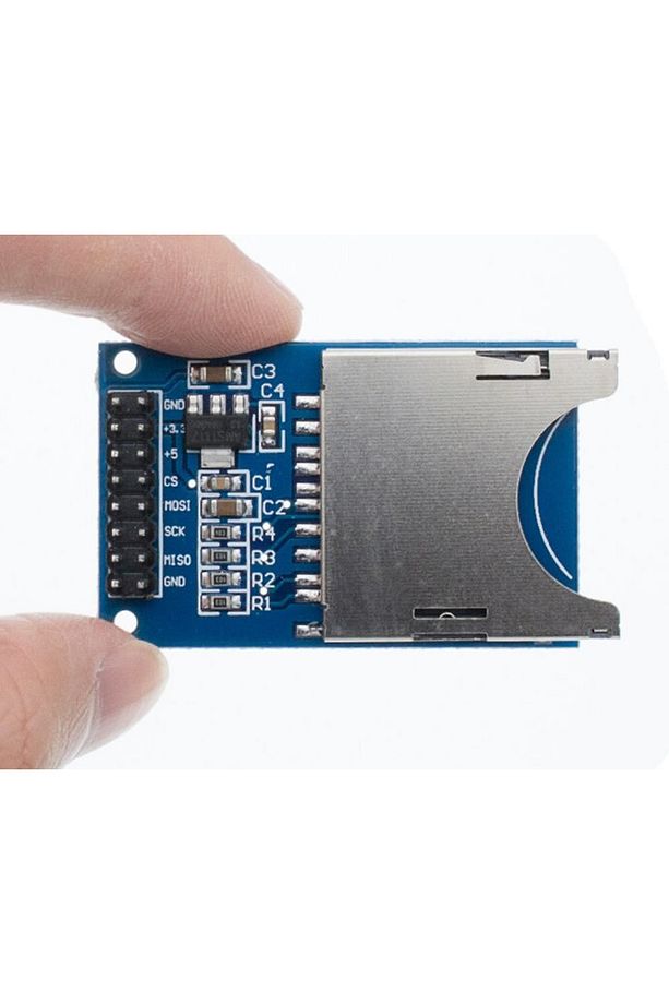Sd Kart Modülü Hafıza Bellek Okuma Yazma Spı 3.3v/5v Data Kayıt Logger Arduino Memory Ses Mp3 Kayıt - 7