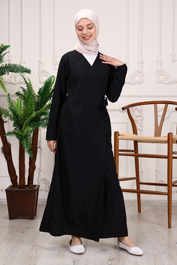 فستان صلاة برباط جانبي N210