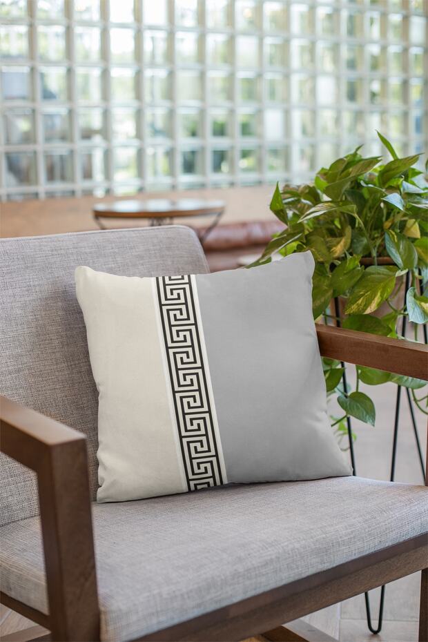43x43cm Stain Resistant Premium Thai Feather Woven Fabric Double Sided Throw Pillow Pillowcase Avangard Krl145