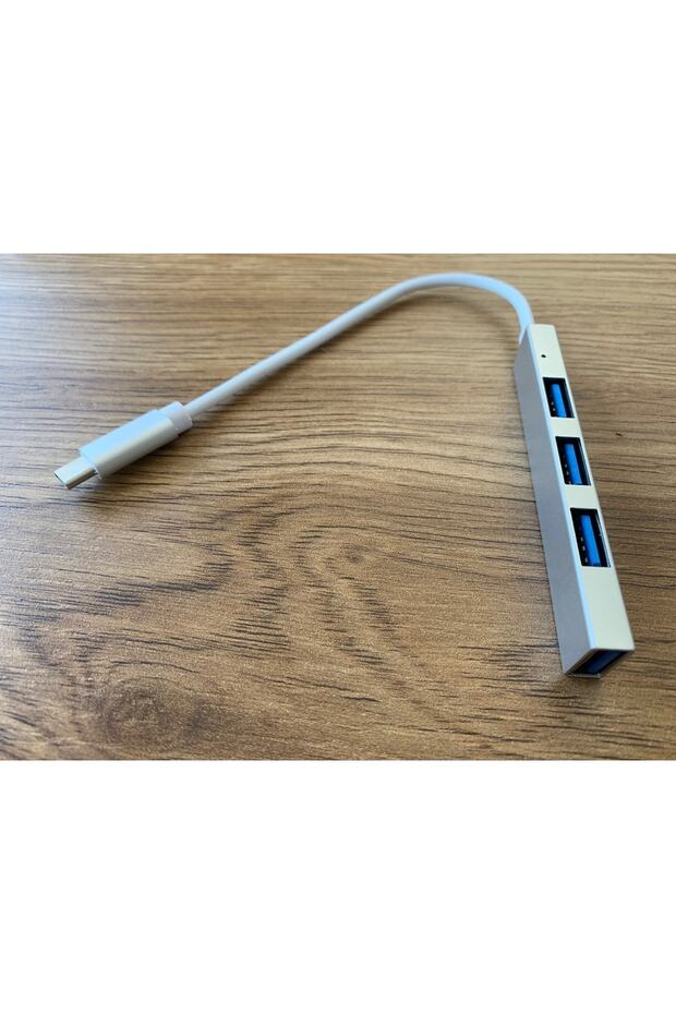 Type-c To 4 Port Usb 3.0 - 4 Port Usb 3.0 Hub Otg Çoğaltıcı Çoklayıcı Adaptörü Yeni Model - 4