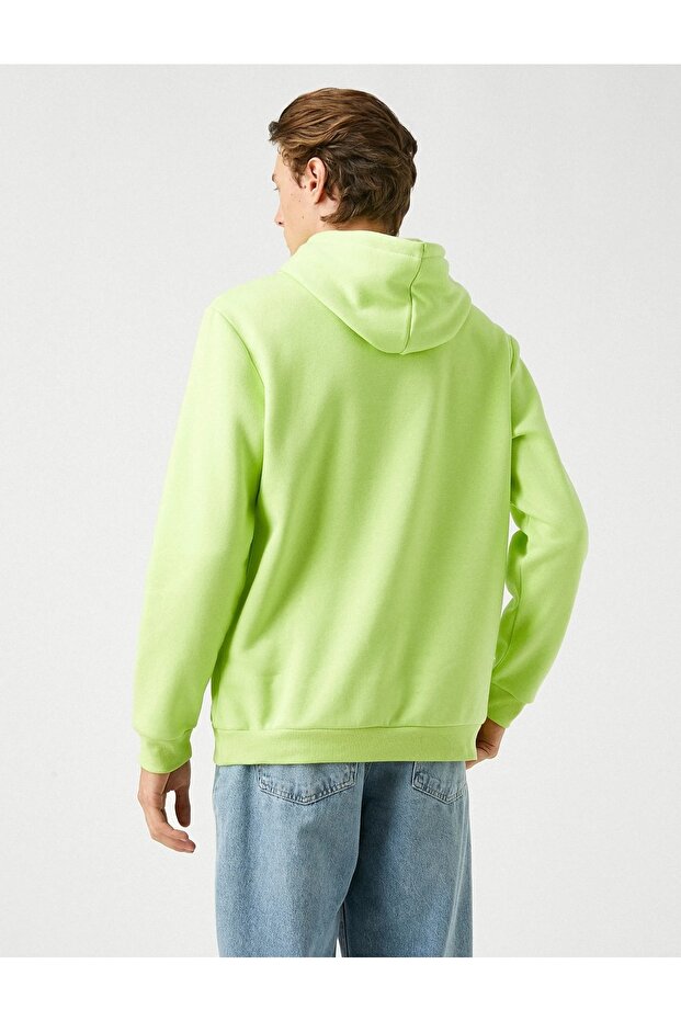 Basic Hooded Sweatshirt - 4