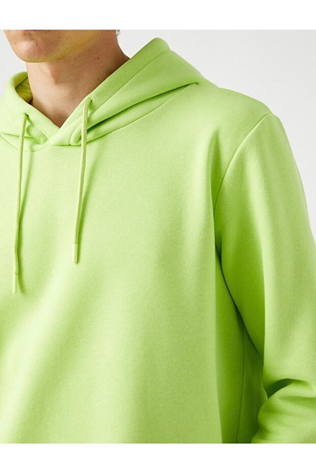 Basic Hooded Sweatshirt - 5