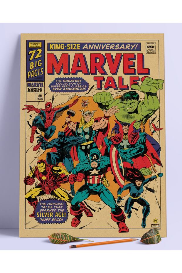 Marvel Duvar Posteri Dev Boy 45x30 Cm - 1