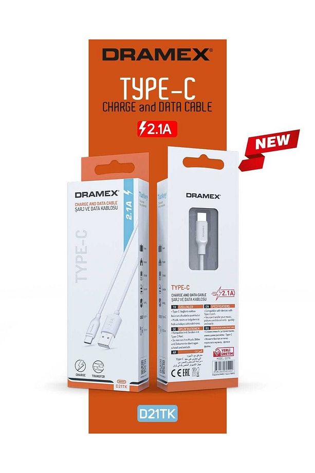 D21tk 2.1 Amper Type-c Kablo - 1