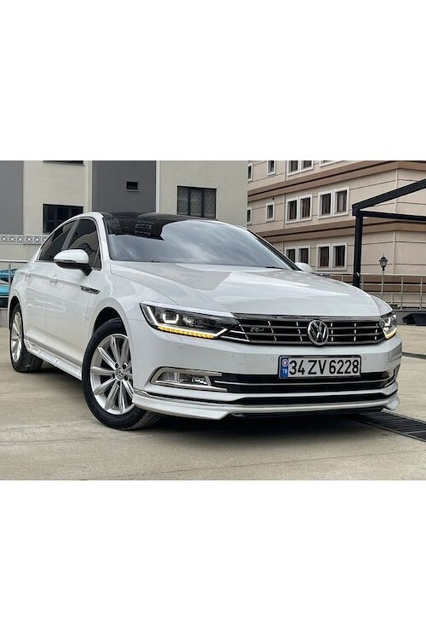 Passat B8 Rline Yan Marşpiyel Seti Sağ Sol Takım Boyasız Ek Uyumlu - 4